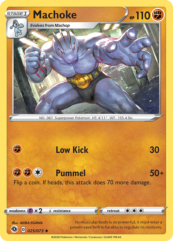 Machoke (025/073) [Sword & Shield: Champion's Path] | Amazing Games TCG