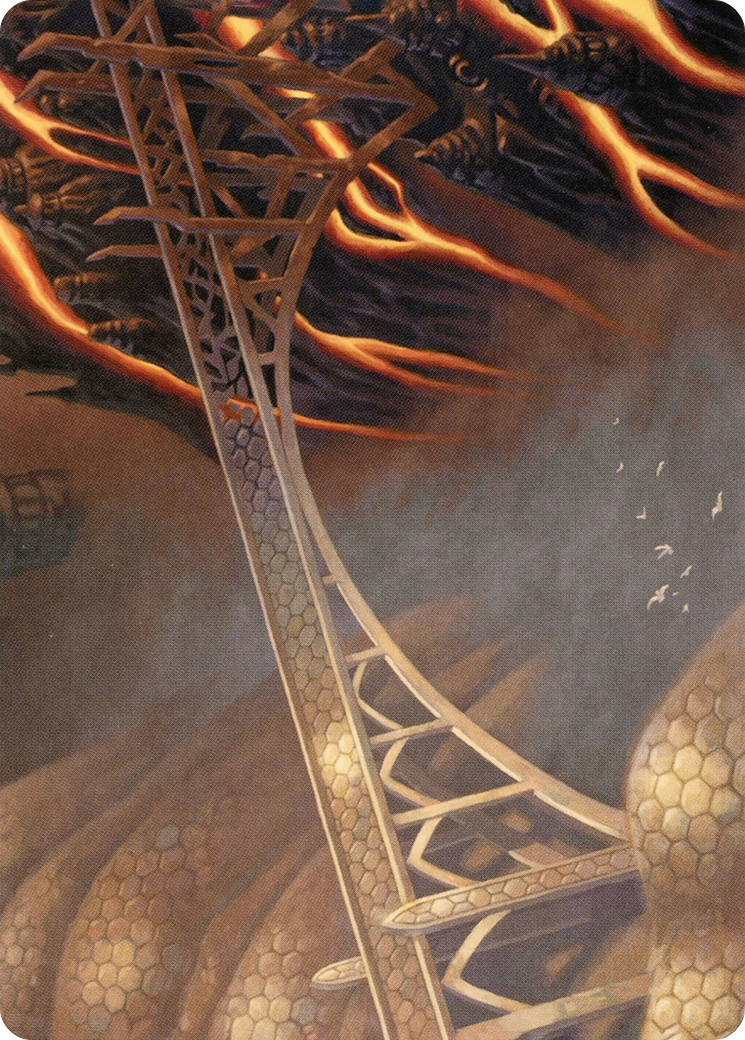 Rustvale Bridge Art Card [Modern Horizons 2 Art Series] | Amazing Games TCG