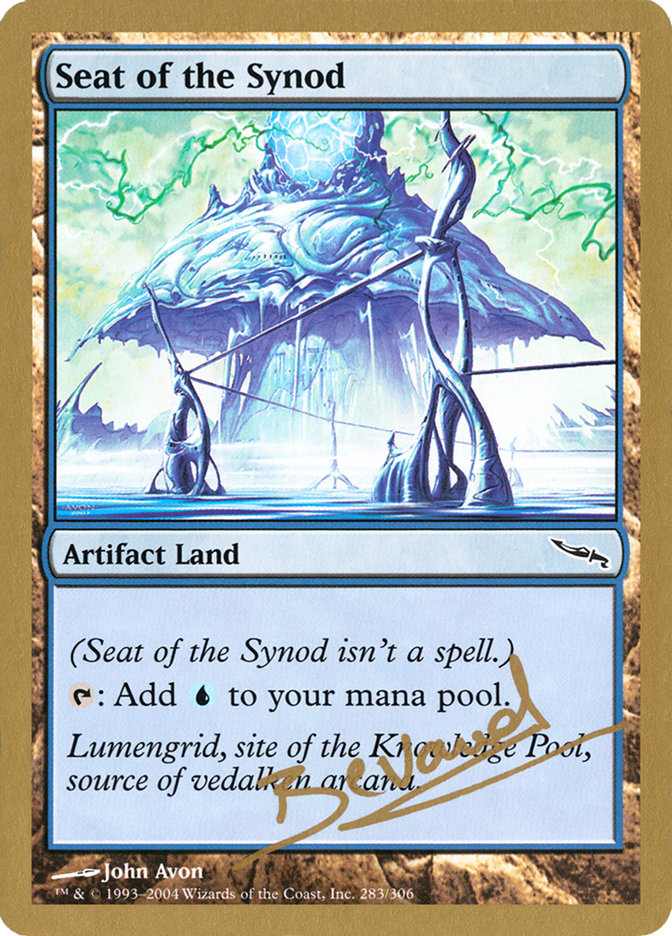 Seat of the Synod (Manuel Bevand) [World Championship Decks 2004] | Amazing Games TCG