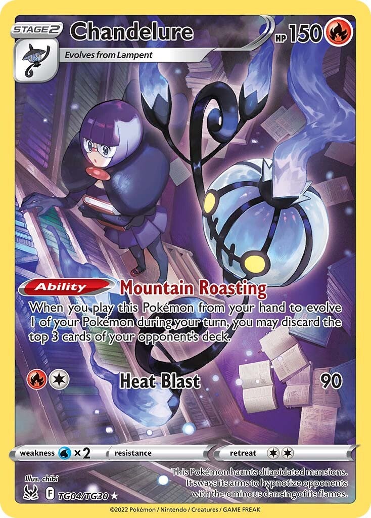 Chandelure (TG04/TG30) [Sword & Shield: Lost Origin] | Amazing Games TCG