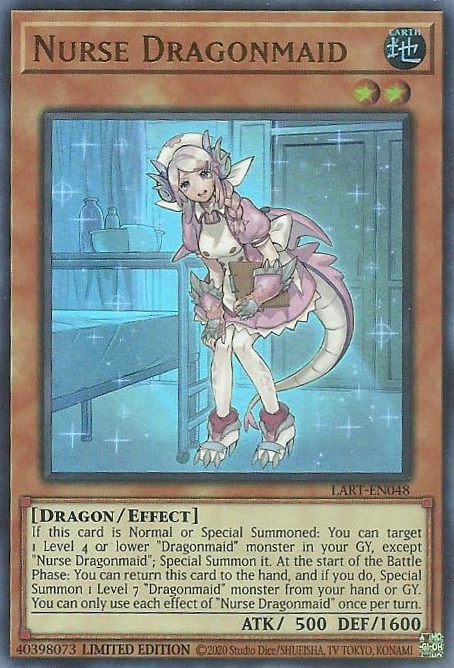 Nurse Dragonmaid [LART-EN048] Ultra Rare | Amazing Games TCG