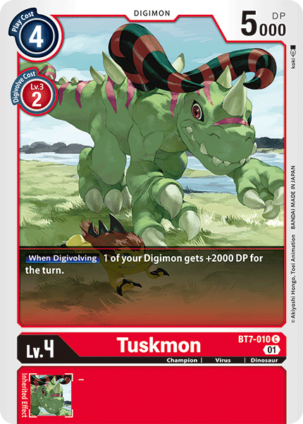 Tuskmon [BT7-010] [Next Adventure] | Amazing Games TCG