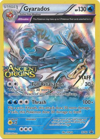 Gyarados (XY60) (Staff) [XY: Black Star Promos] | Amazing Games TCG