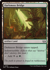 Darkmoss Bridge [Duskmourn: House of Horror Commander] | Amazing Games TCG