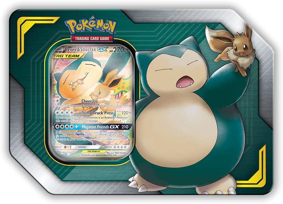 Collector's Tin (Eevee & Snorlax GX) | Amazing Games TCG