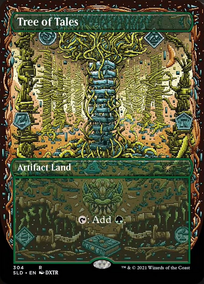 Tree of Tales (Borderless) [Secret Lair Drop Series] | Amazing Games TCG