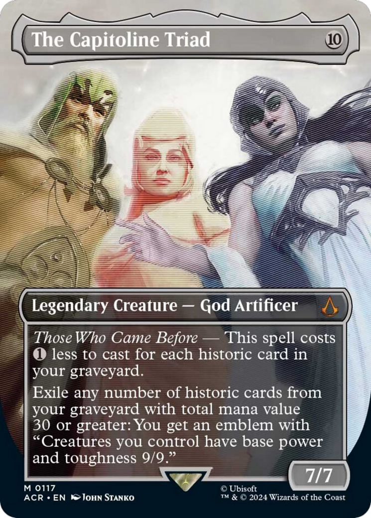 The Capitoline Triad (Showcase) [Assassin's Creed] | Amazing Games TCG