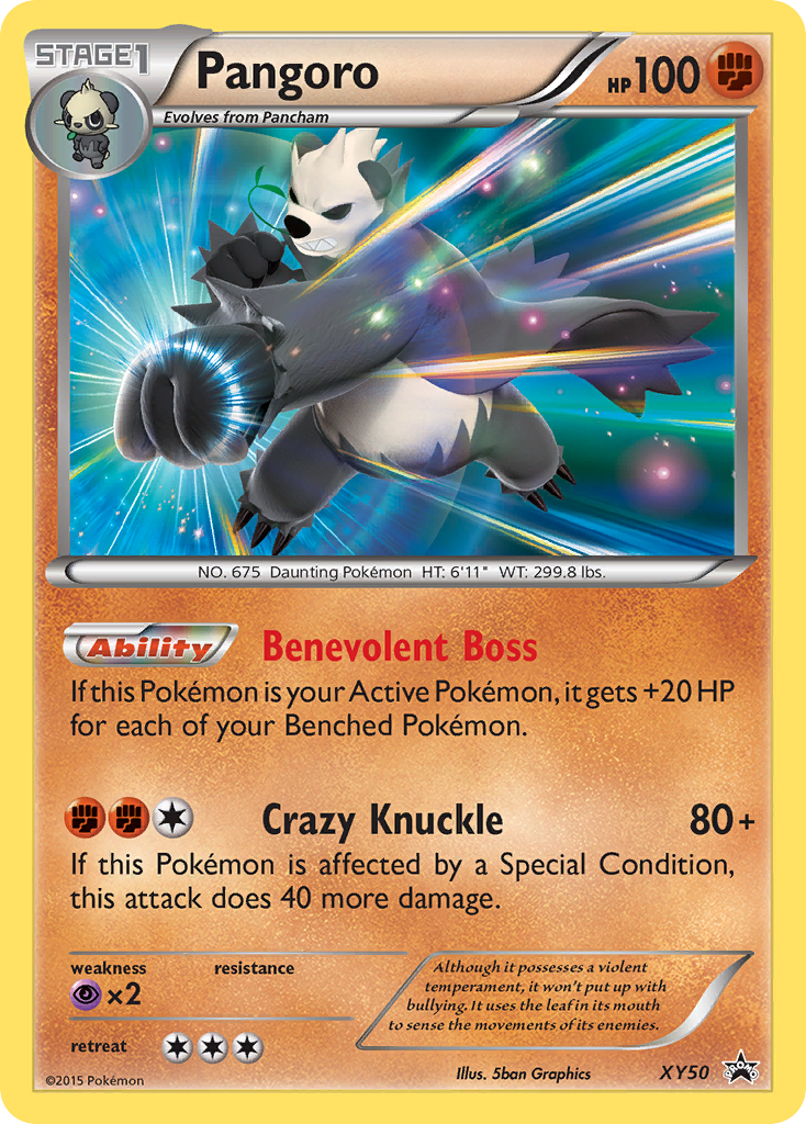 Pangoro (XY50) [XY: Black Star Promos] | Amazing Games TCG