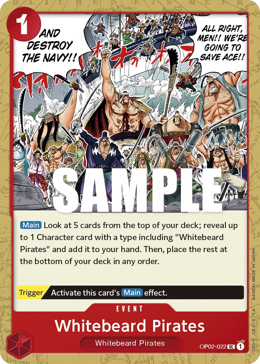 Whitebeard Pirates [Paramount War] | Amazing Games TCG