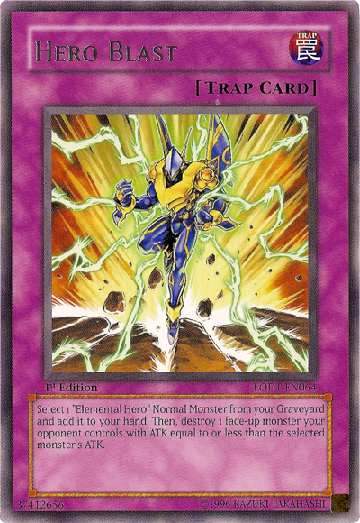 Hero Blast [LODT-EN064] Rare | Amazing Games TCG