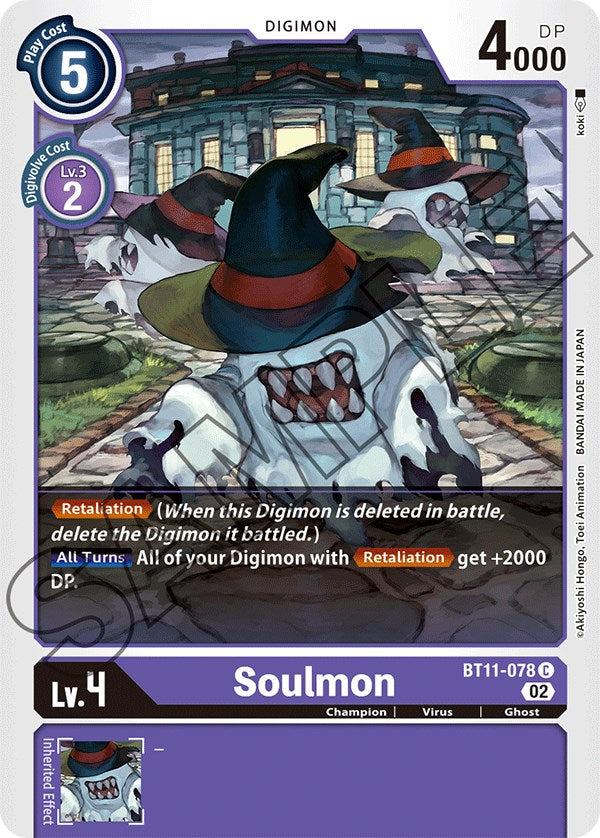 Soulmon [BT11-078] [Dimensional Phase] | Amazing Games TCG