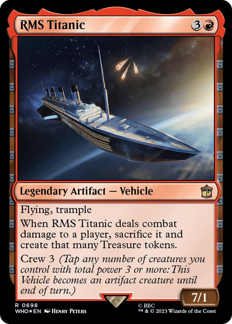 RMS Titanic (Surge Foil) [Doctor Who] | Amazing Games TCG