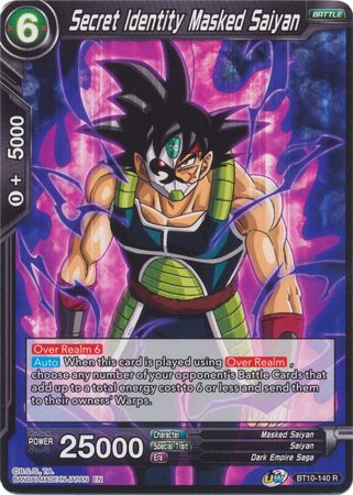 Secret Identity Masked Saiyan (BT10-140) [Rise of the Unison Warrior 2nd Edition] | Amazing Games TCG