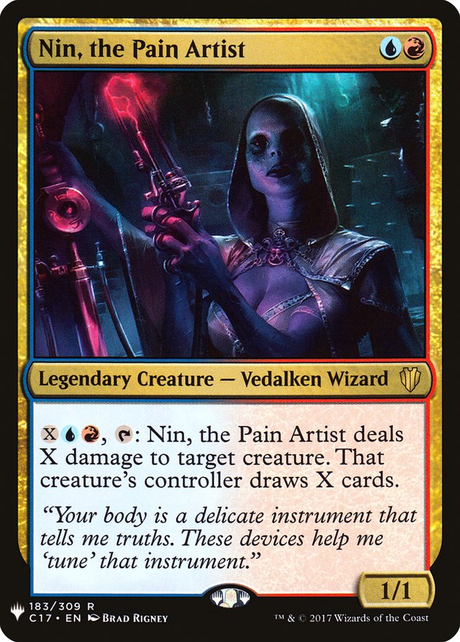 Nin, the Pain Artist [Mystery Booster] | Amazing Games TCG