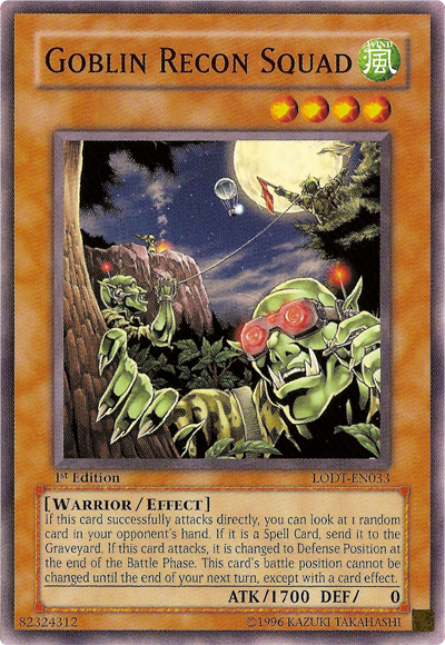 Goblin Recon Squad [LODT-EN033] Common | Amazing Games TCG