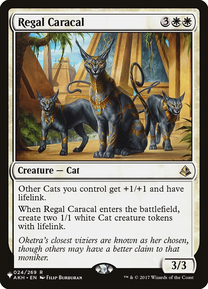 Regal Caracal [The List] | Amazing Games TCG