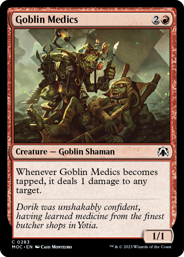 Goblin Medics [March of the Machine Commander] | Amazing Games TCG