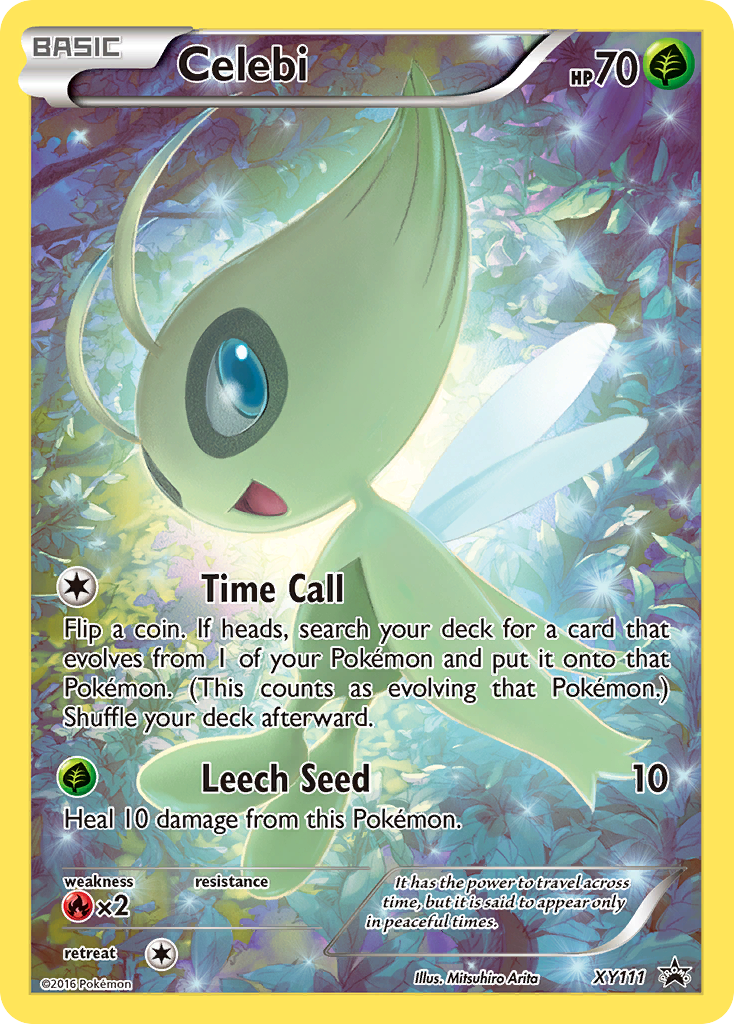 Celebi (XY111) [XY: Black Star Promos] | Amazing Games TCG