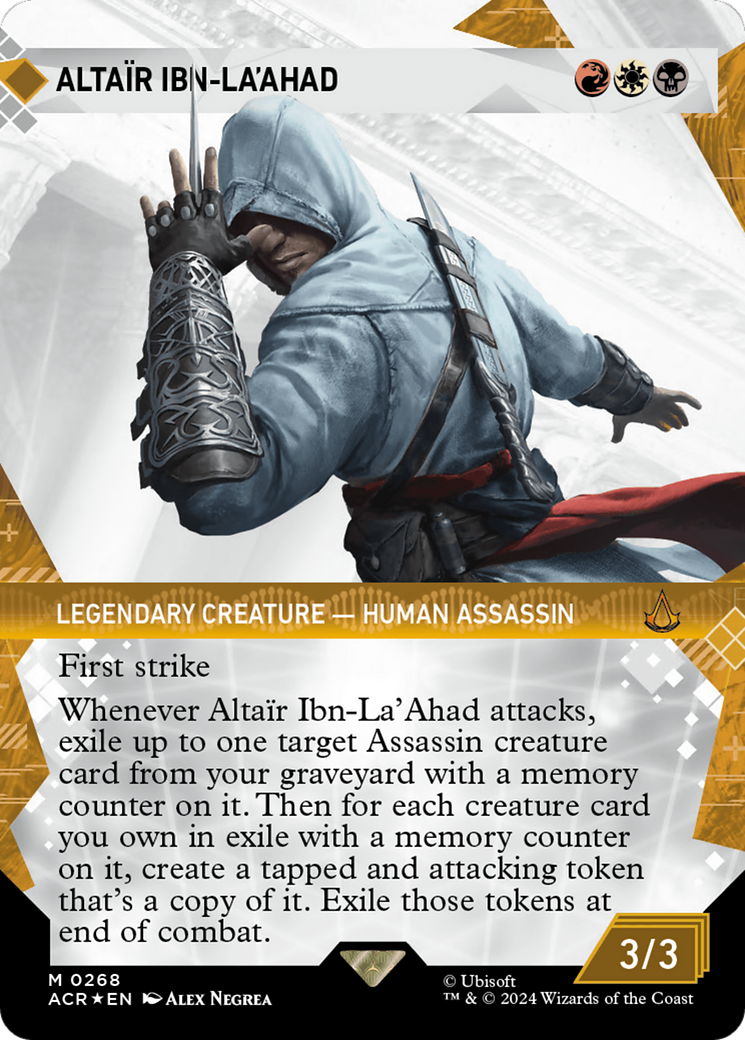 Altair Ibn-La'Ahad (Showcase) (Textured Foil) [Assassin's Creed] | Amazing Games TCG