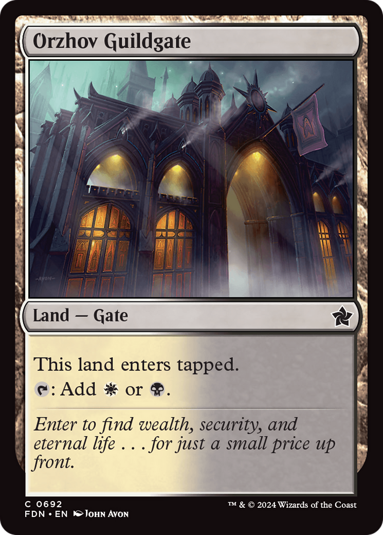 Orzhov Guildgate [Foundations] | Amazing Games TCG