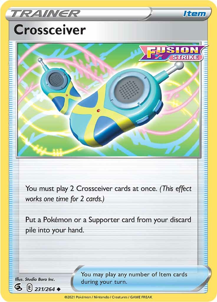 Crossceiver (231/264) [Sword & Shield: Fusion Strike] | Amazing Games TCG