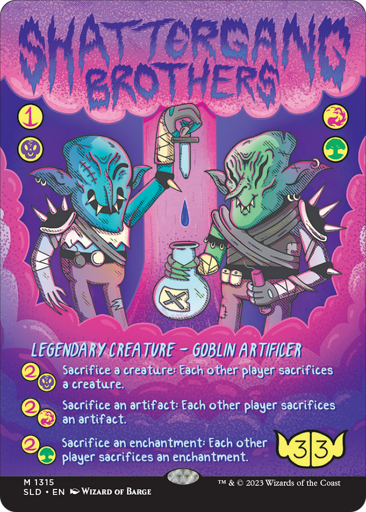 Shattergang Brothers (Rainbow Foil) [Secret Lair Drop Series] | Amazing Games TCG