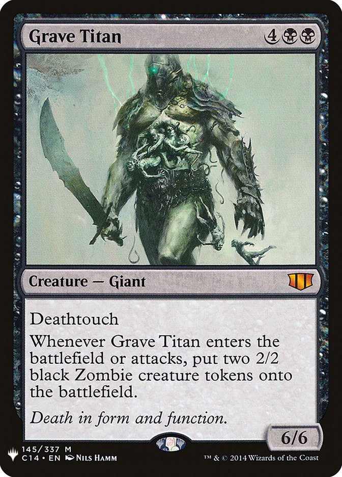 Grave Titan [Mystery Booster] | Amazing Games TCG