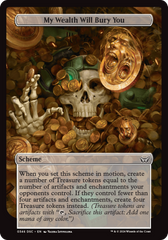 My Wealth Will Bury You (Full Art) [Duskmourn: Archenemy] | Amazing Games TCG