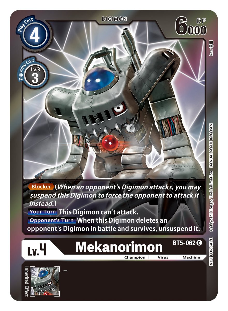 Mekanorimon [BT5-062] (Event Pack 2) [Battle of Omni] | Amazing Games TCG