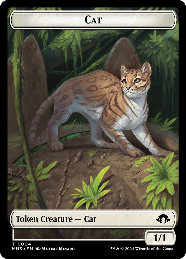 Cat Token [Modern Horizons 3 Tokens] | Amazing Games TCG