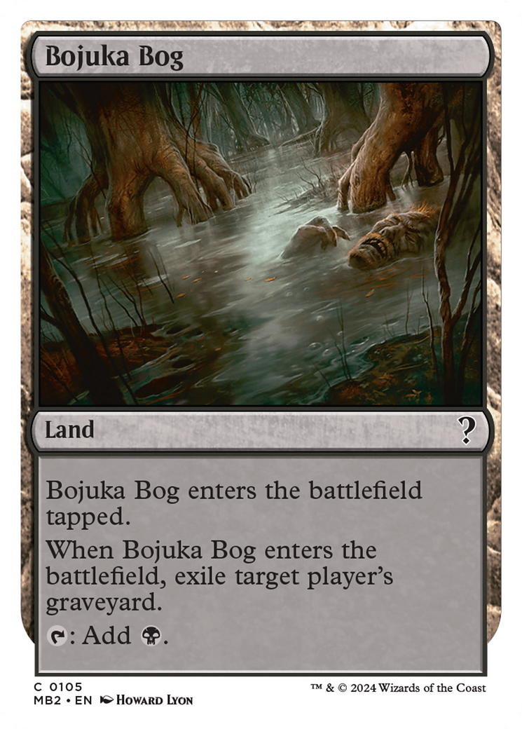 Bojuka Bog (White Border) [Mystery Booster 2] | Amazing Games TCG