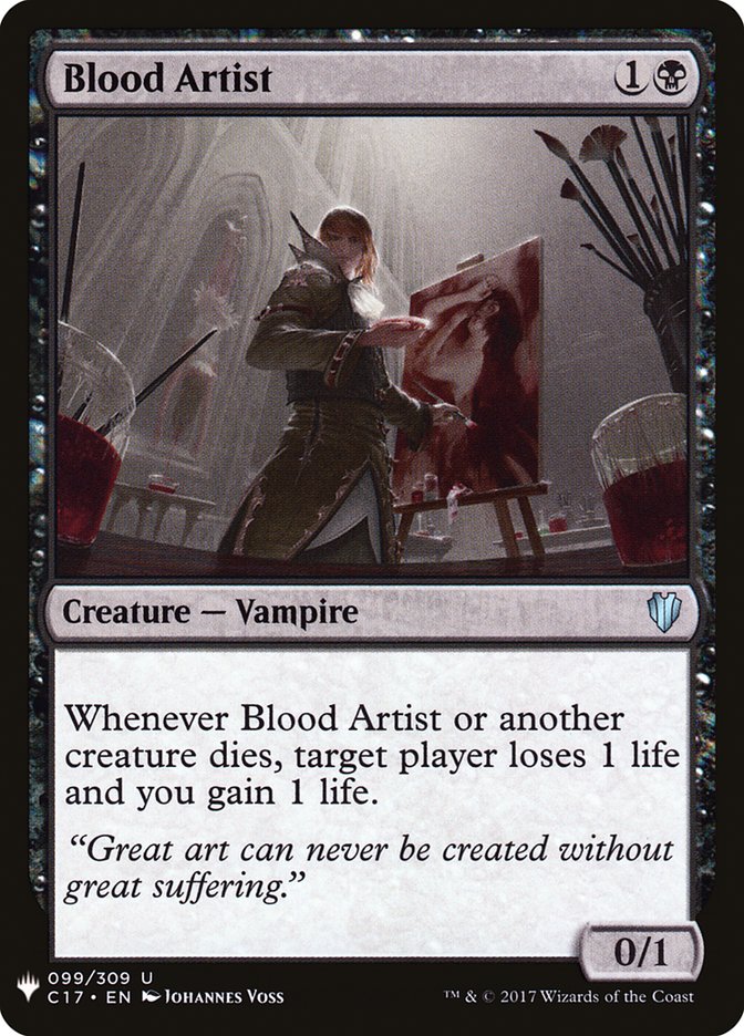 Blood Artist [Mystery Booster] | Amazing Games TCG