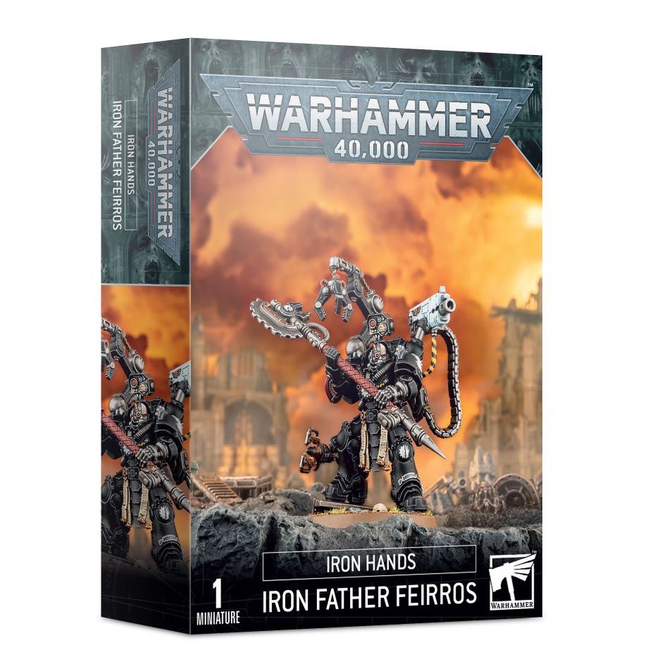 Warhammer 40,000 Iron Hands Iron Father Feirros | Amazing Games TCG