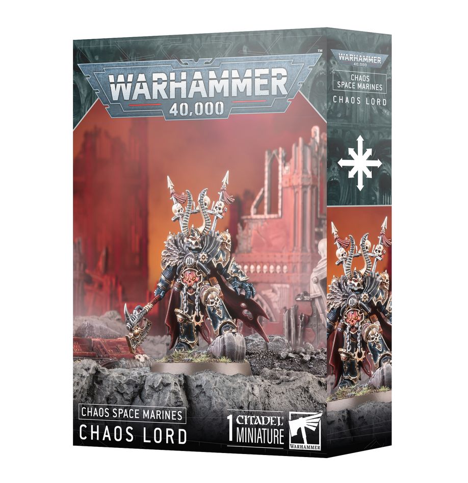 Warhammer 40,000 Chaos Space Marines Chaos Lord | Amazing Games TCG