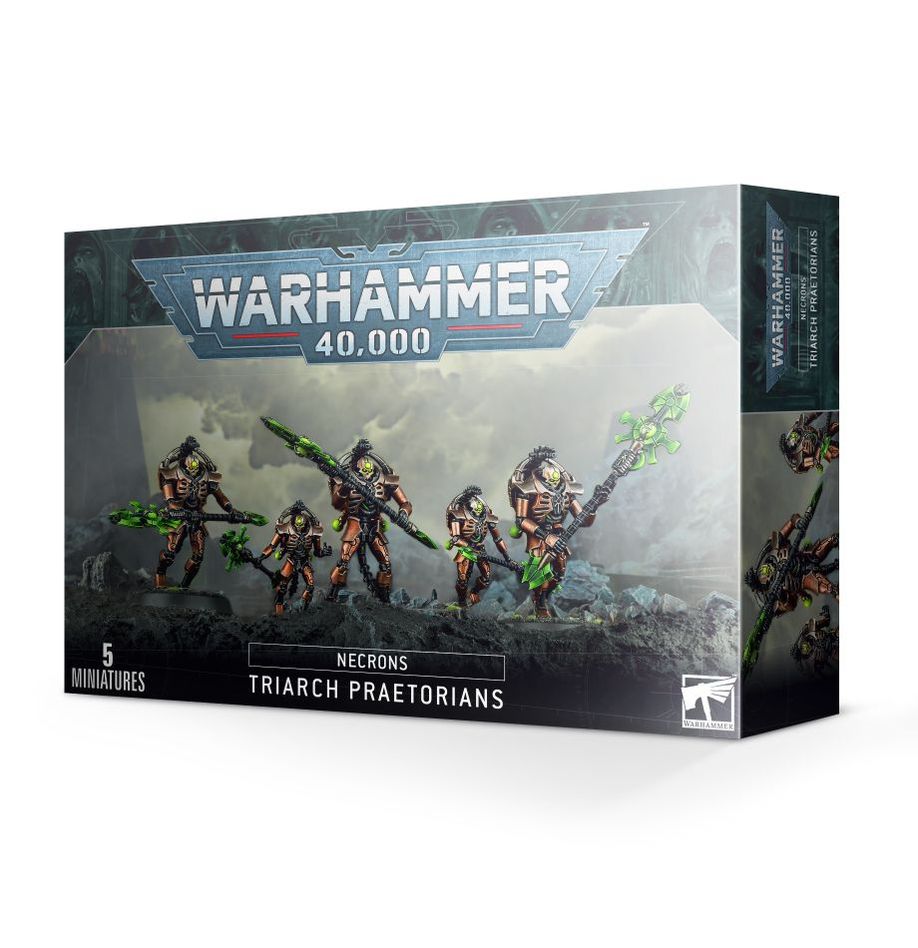 Warhammer 40,000 Necrons Triarch Praetorians | Amazing Games TCG