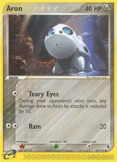 Aron (49/109) [EX: Ruby & Sapphire] | Amazing Games TCG