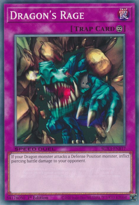 Dragon's Rage [SGX3-ENB17] Common | Amazing Games TCG