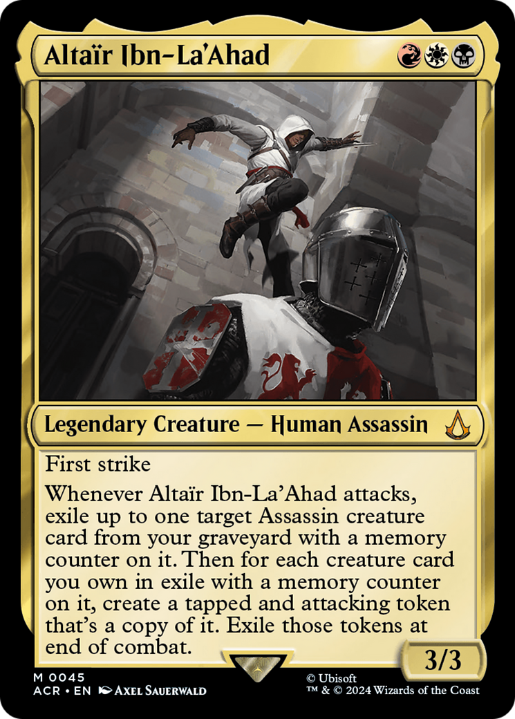 Altair Ibn-La'Ahad [Assassin's Creed] | Amazing Games TCG