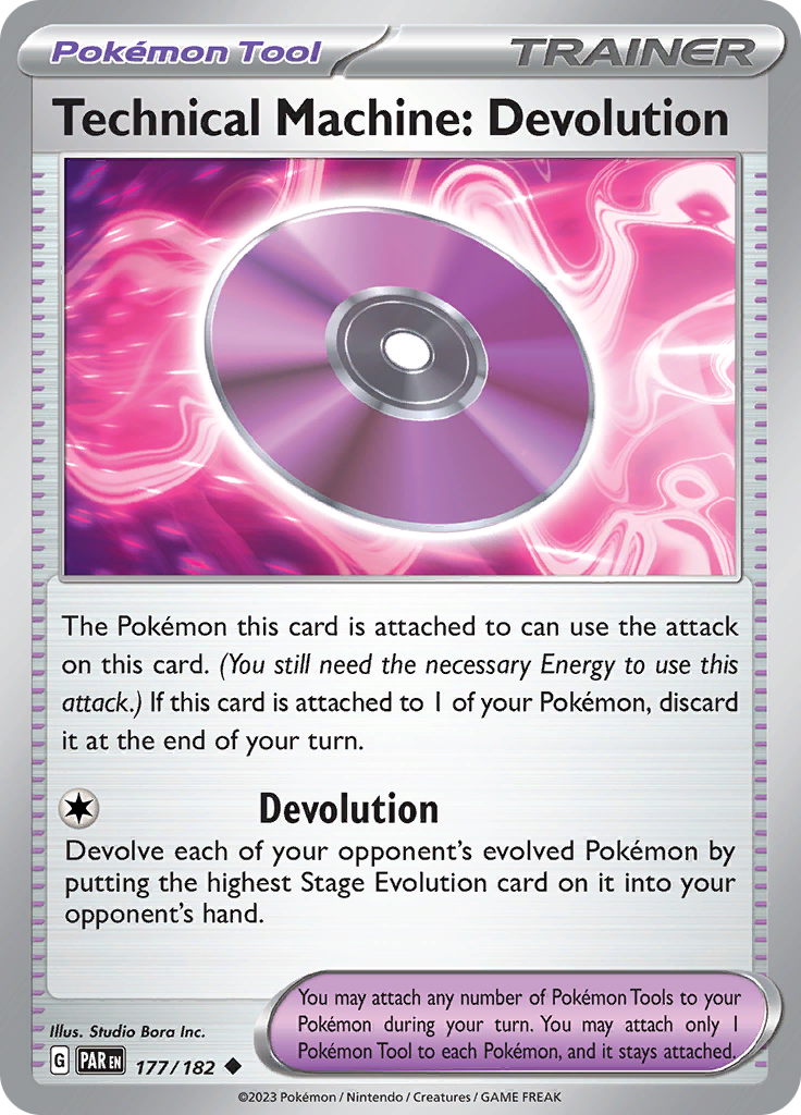 Technical Machine: Devolution (177/182) [Scarlet & Violet: Paradox Rift] | Amazing Games TCG