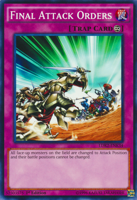 Final Attack Orders [LDK2-ENK34] Common | Amazing Games TCG