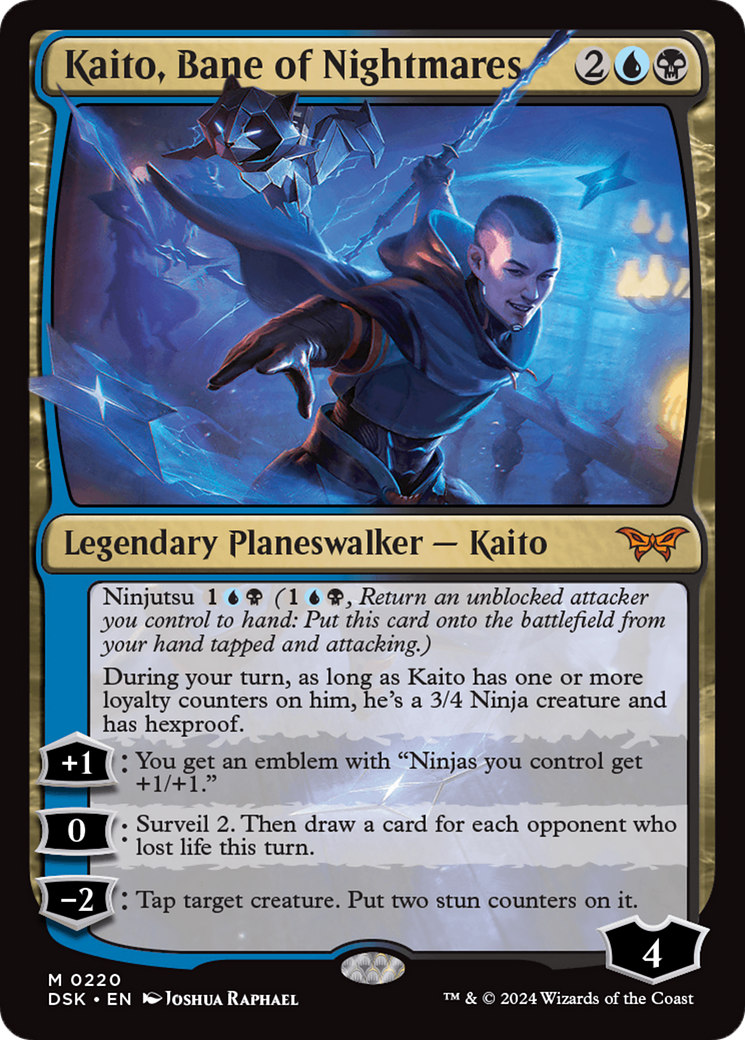 Kaito, Bane of Nightmares [Duskmourn: House of Horror] | Amazing Games TCG