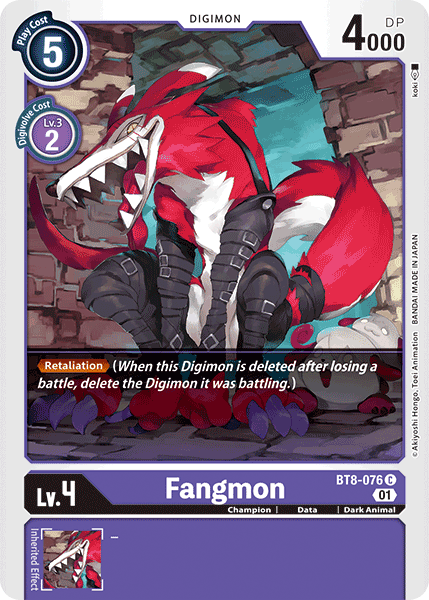 Fangmon [BT8-076] [New Awakening] | Amazing Games TCG