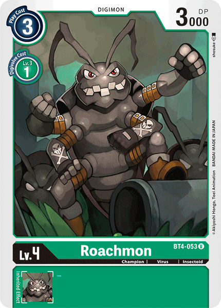 Roachmon [BT4-053] [Great Legend] | Amazing Games TCG