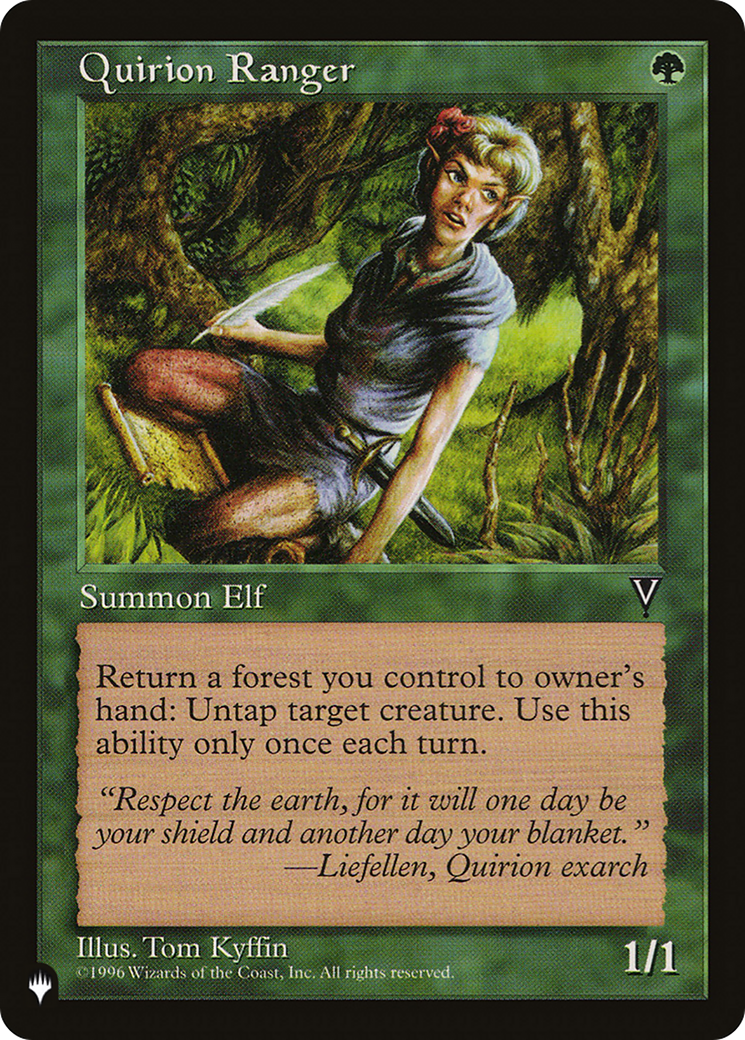 Quirion Ranger [The List Reprints] | Amazing Games TCG