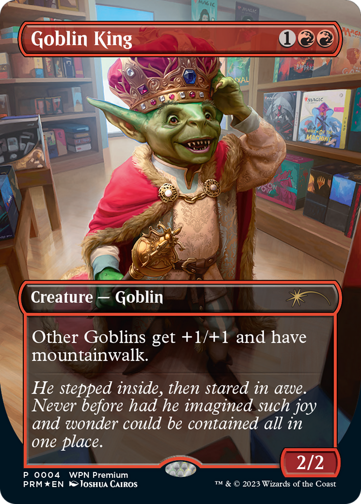 Goblin King [Wizards Play Network 2024] | Amazing Games TCG