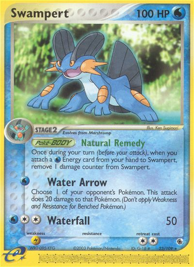 Swampert (23/109) [EX: Ruby & Sapphire] | Amazing Games TCG