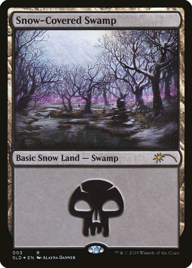 Snow-Covered Swamp (003) [Secret Lair Drop Series] | Amazing Games TCG