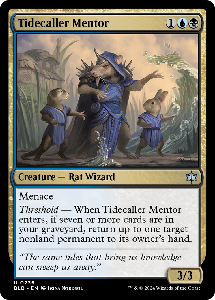 Tidecaller Mentor [Bloomburrow] | Amazing Games TCG