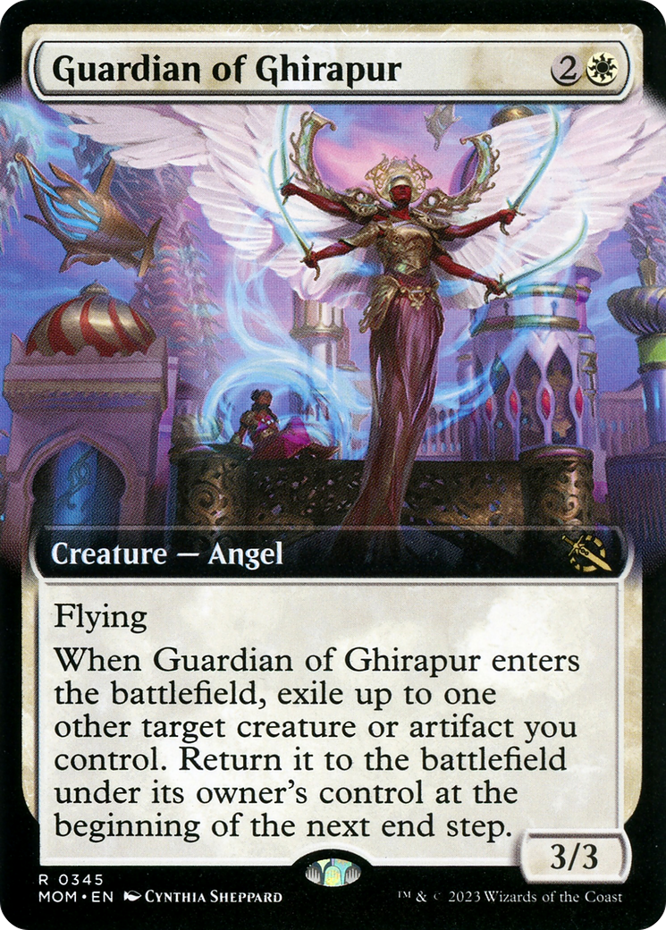 Guardian of Ghirapur (Extended Art) [March of the Machine] | Amazing Games TCG