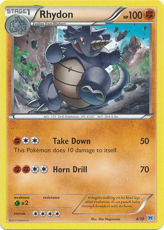 Rhydon (4/30) [XY: Trainer Kit 2 - Latios] | Amazing Games TCG